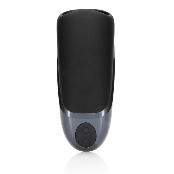 Vibrating Masturbator Sleeve   Licorice Black - obrazek 5