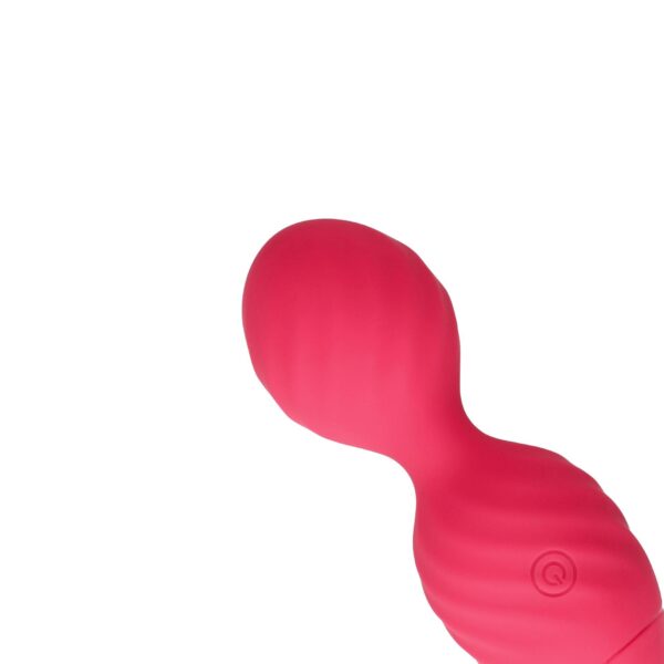 Vibrating Egg with Remote Control   Strawberry Red - obrazek 5