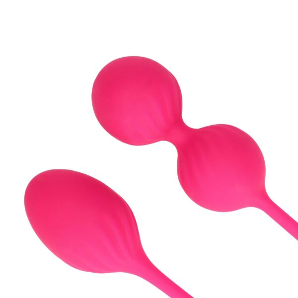 2 Piece Thumping Kegel Ball Set   Wild Strawberry - obrazek 5