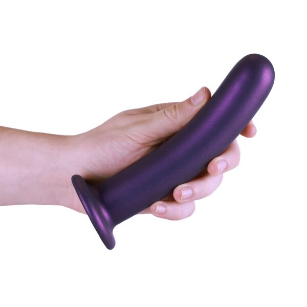 Smooth Silicone G Spot Dildo   7 / 17 cm - obrazek 5