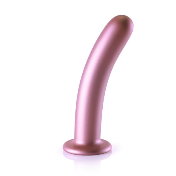 Smooth Silicone G Spot Dildo   7 / 17 cm - obrazek 5
