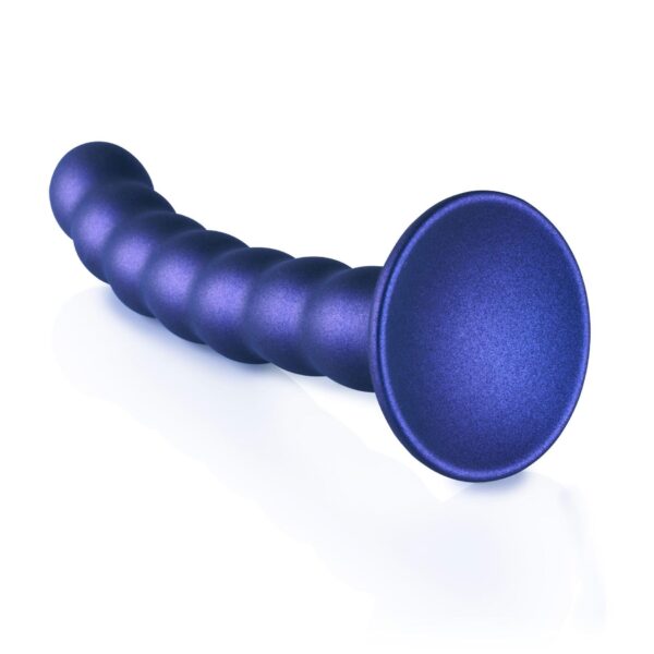 Beaded Silicone G Spot Dildo   6,5 / 16,5 cm - obrazek 5