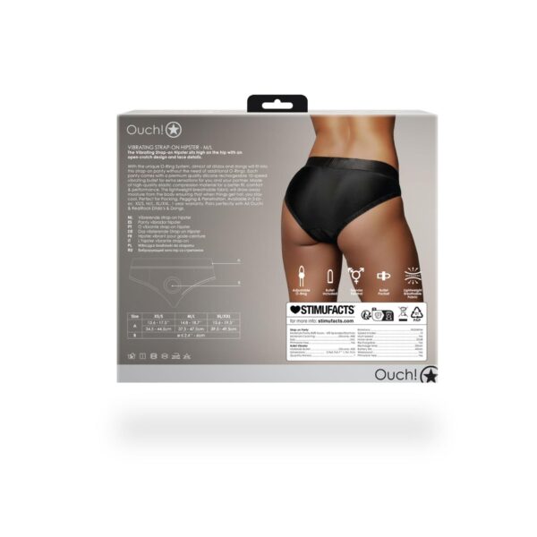 Vibrating Strap on Hipster   M/L - obrazek 5