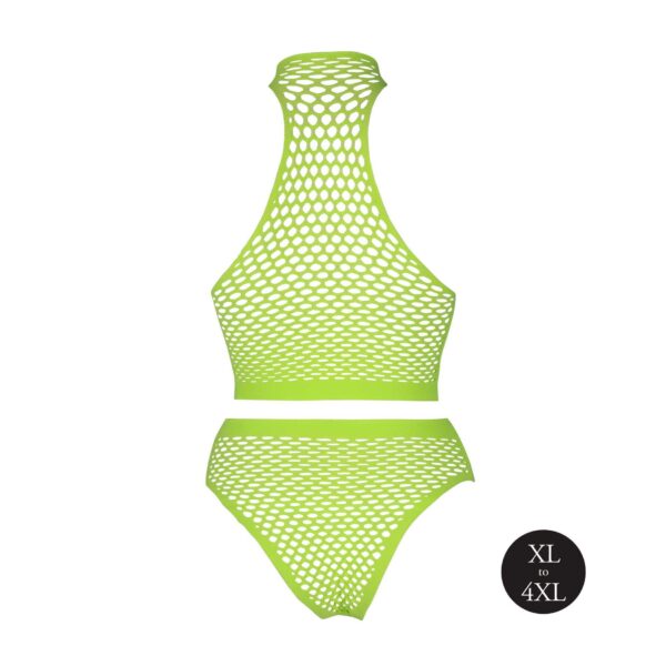 Turtle Neck and High Waist Slip  XL/XXXXL - obrazek 5