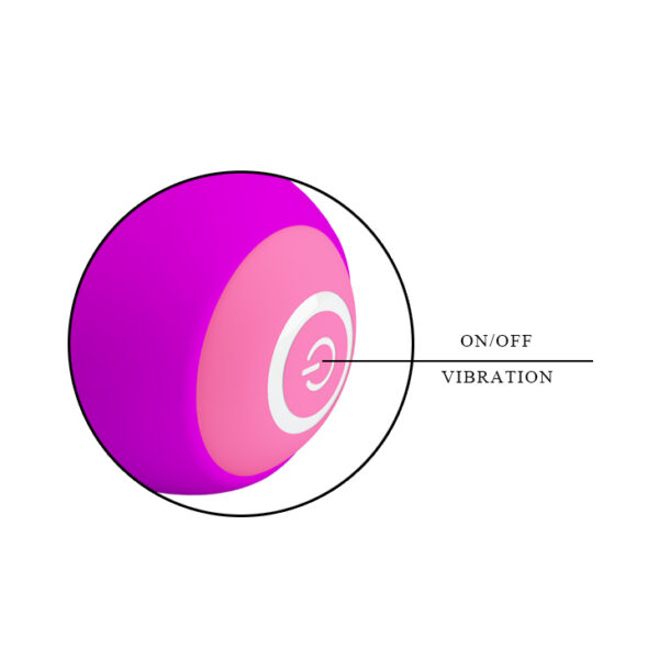 PRETTY LOVE   ZACHARY 12 function vibrations - obrazek 5