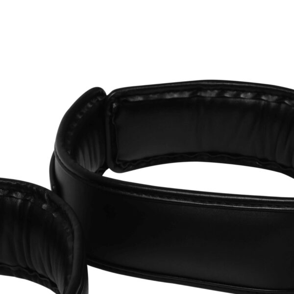 Hand and Thigh Cuffs Set   Black - obrazek 5
