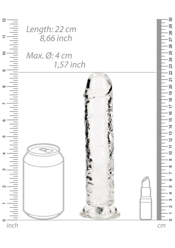 Straight Realistic Dildo with Suction Cup   8 / 20 - obrazek 5