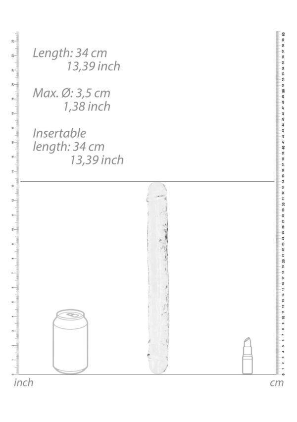 Realistic Double Dong   13 / 34 cm - obrazek 5