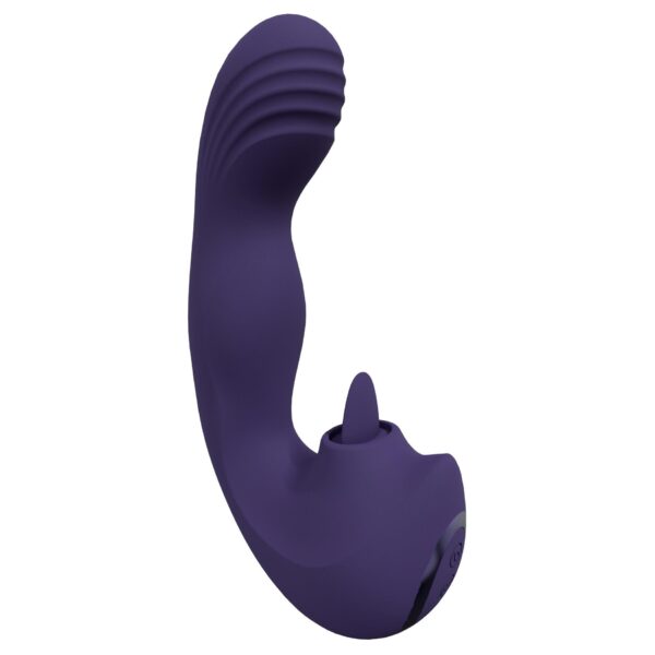 VIVE   Yumi   Rechargeable Triple Motor   G Spot Finger Motion Vibrator and Flickering Tongue Stimul - obrazek 5