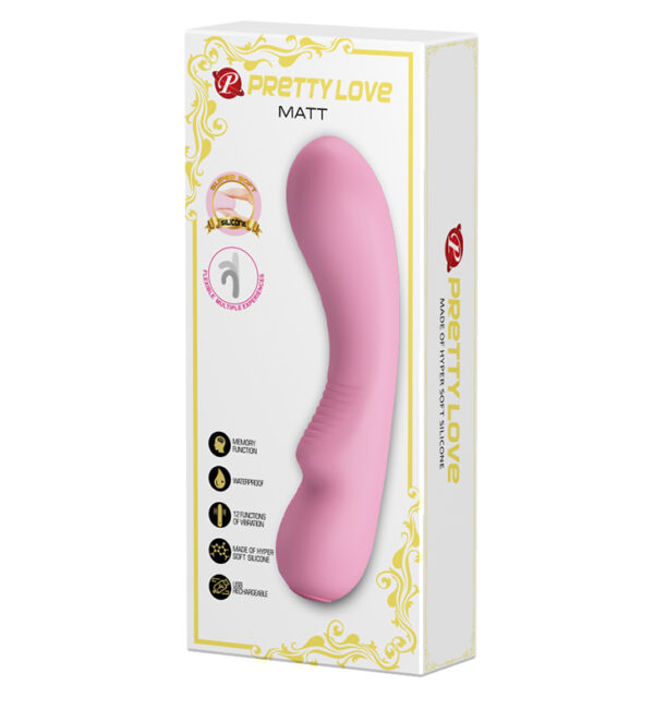 PRETTY LOVE   MATT Lila 12 function vibrations - obrazek 5