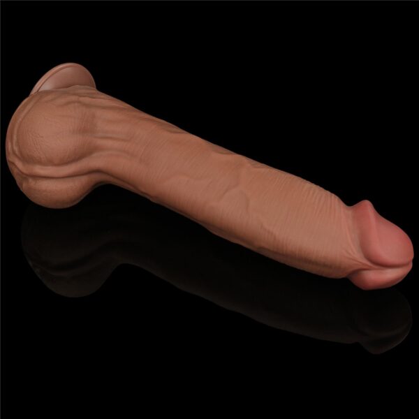 14 King Sized Sliding Skin Dual Layer Dong Brown - obrazek 5