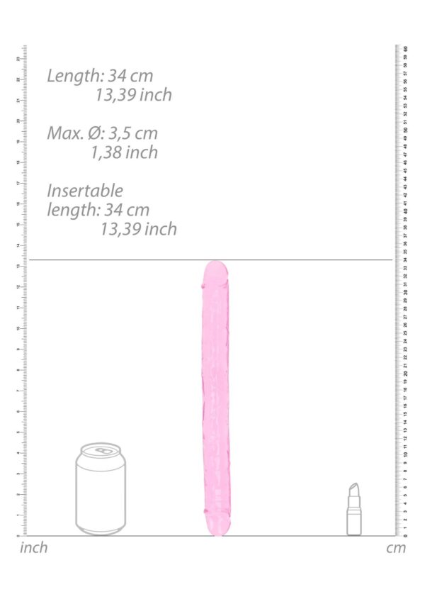 Realistic Double Dong   13 / 34 cm - obrazek 5