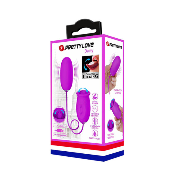 PRETTY LOVE   DAISY EGG Purple - obrazek 5