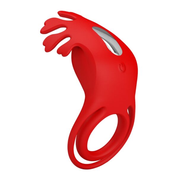 PRETTY LOVE   VIBRATION PENIS RING, Ruben, 7 vibration functions - obrazek 5