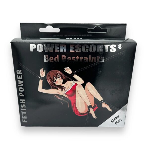 Power Escorts   BR243   Bed Restraint Bondage Set BDSM   Big Colour Box - obrazek 5