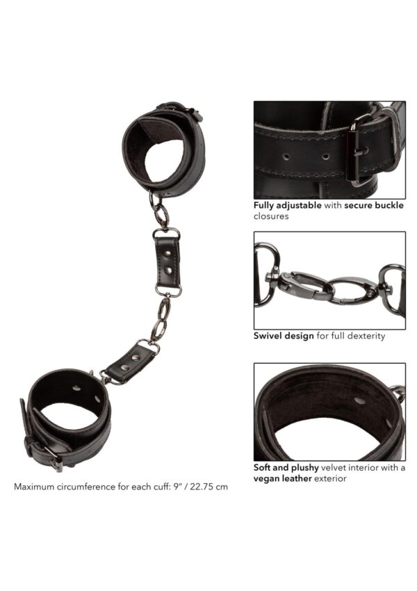Hand Cuffs Black - obrazek 5