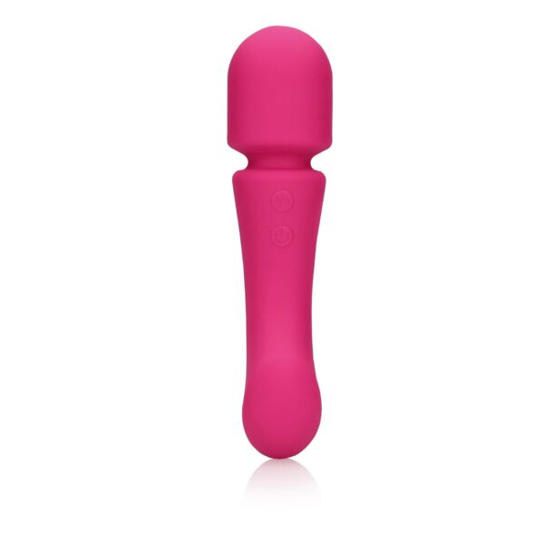 Ultra Soft Silicone Double Sided Wand Vibrator - obrazek 5