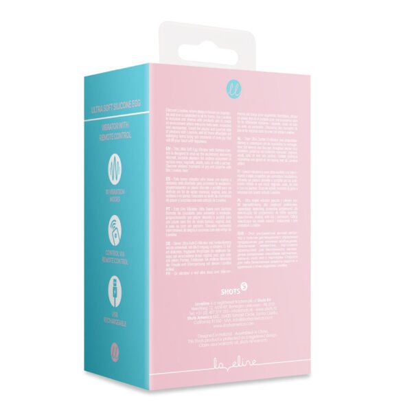 Ultra Soft Silicone Egg Vibrator with Remote Control - obrazek 5