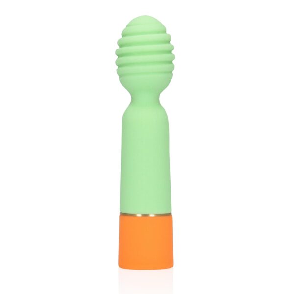 Ribbed Mini Vibrator with USB Charger - obrazek 5