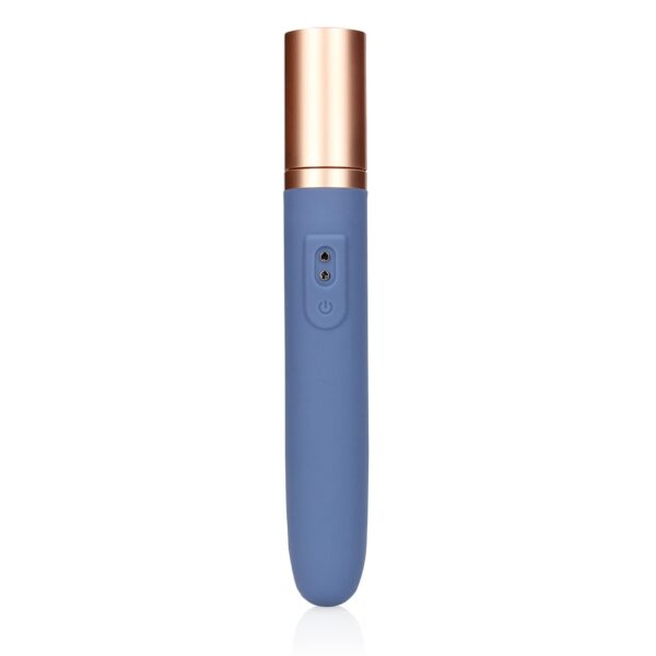 Travel Vibrator with Lube Compartment and Pump - obrazek 5