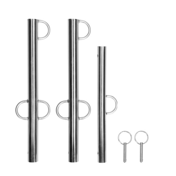 Spreader Bar with Multiple Hooks   Silver - obrazek 5