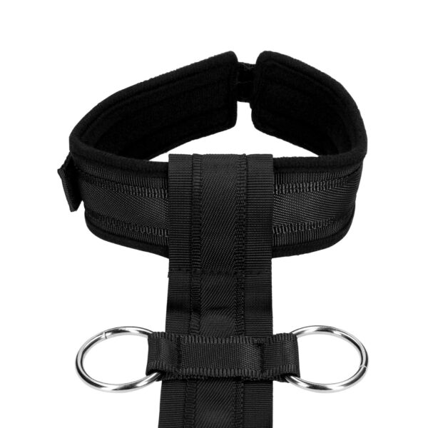 Restraint Harness with Collar and Hand Cuffs - obrazek 5
