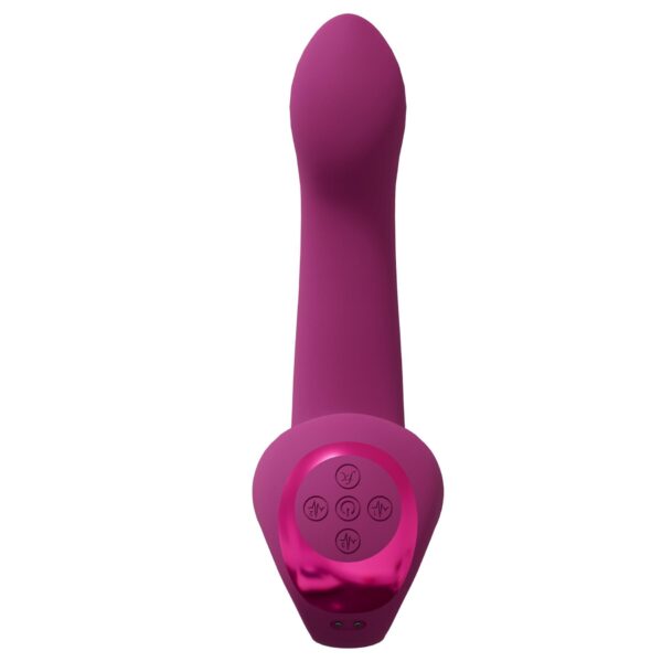 Riko   Rechargeable Triple Action Thumper with Advanced Finger Motion & Pulse Wave Stimulator   Pink - obrazek 5