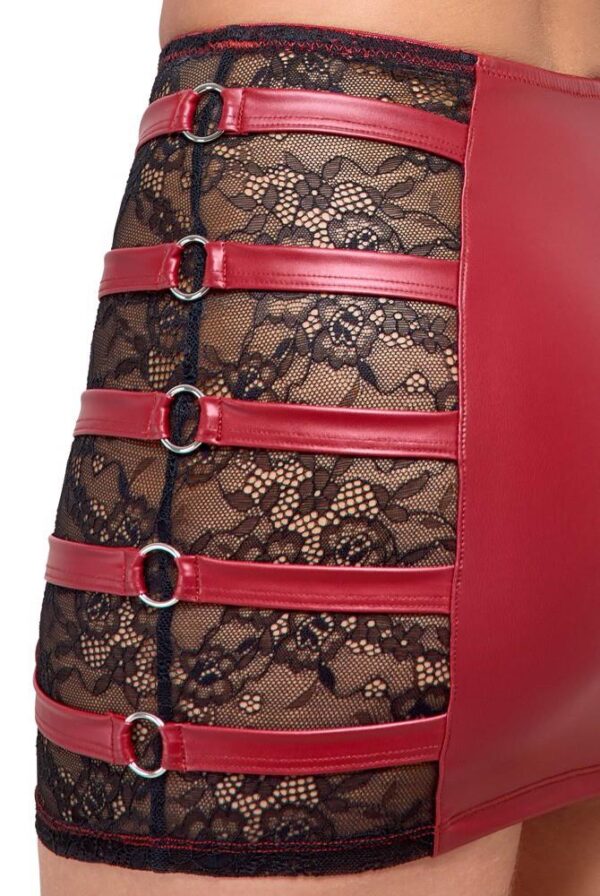 Top & Skirt red L - obrazek 5