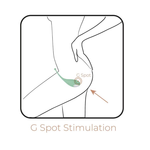 AD.Palpitation Mint (Huevo Vibrador + Cable + App) - obrazek 5