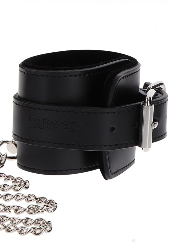 Heavy Collar and Wrist Cuffs Black - obrazek 5