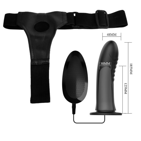 PRETTY LOVE   Strap on MYRON 7,2 Vibration - obrazek 5