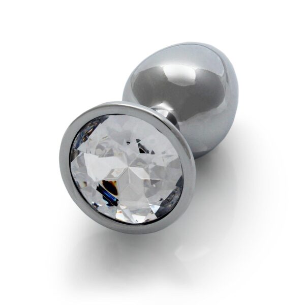 Round Gem Butt Plug   Small - obrazek 5