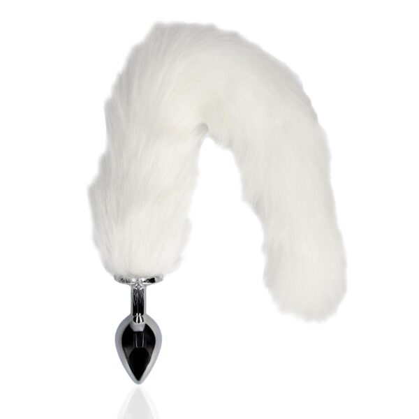 Fox Tail with Metal Butt Plug - obrazek 5