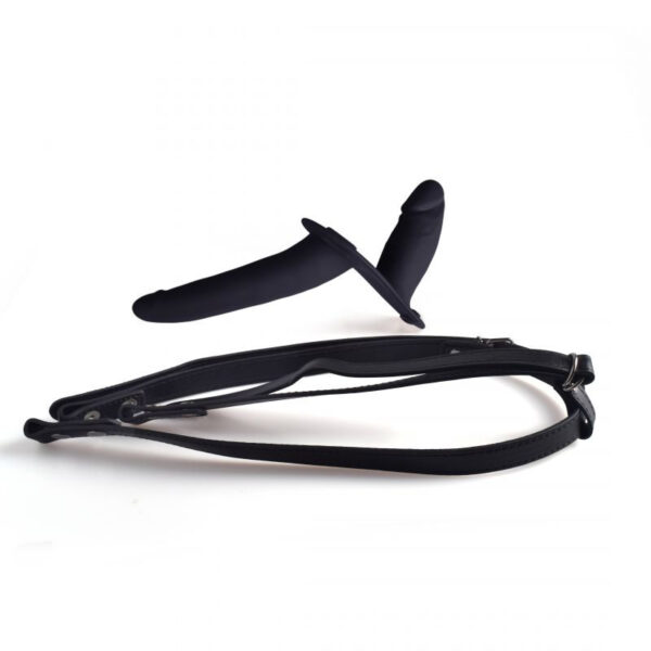 Cintura doppio fallo strap on Black - obrazek 5