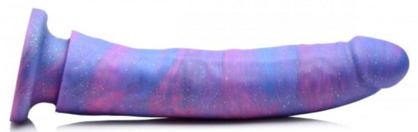 Magic Stick Silicone Dildo With Glitter   24 cm - obrazek 5