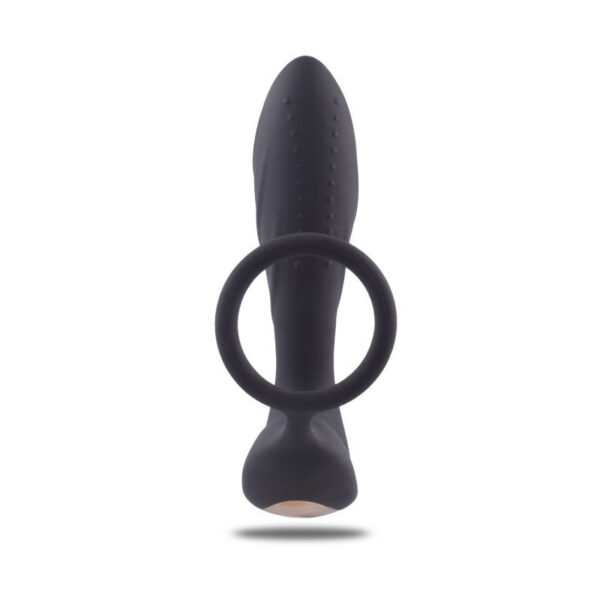 Stimolatore prostatico vibrante con anello fallico - obrazek 5