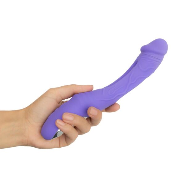 Good Vibes Only   Flax Vibrating Dildo with G Spot Stimulator - obrazek 5