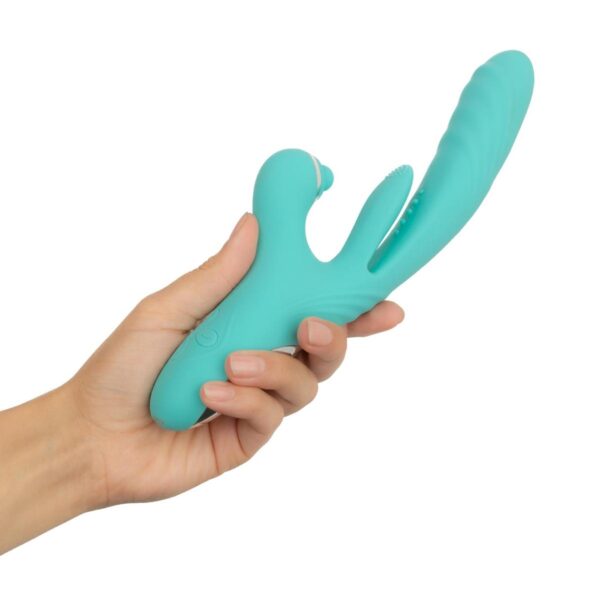 Good Vibes Only   Lisa Thrusting Rabbit Vibrator with G Spot Stimulator - obrazek 5