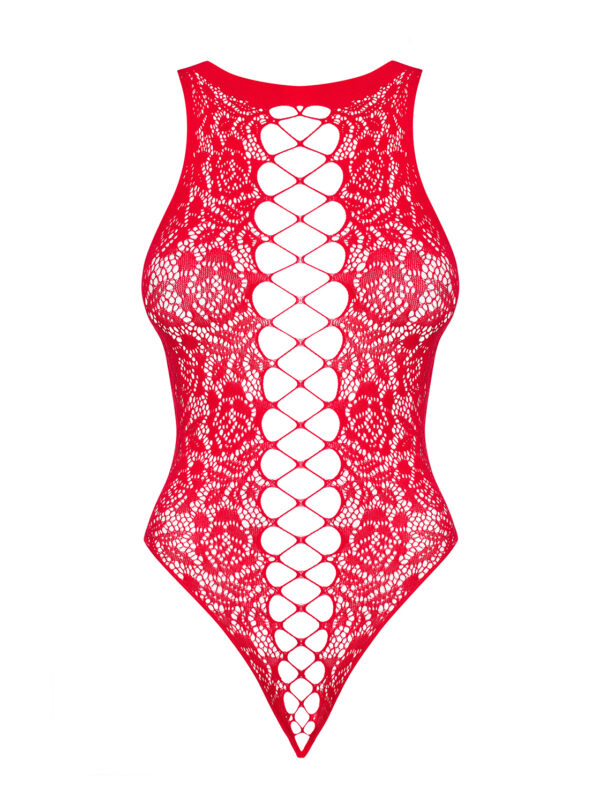 Bielizna B120 body czerwone S/M/L - obrazek 5