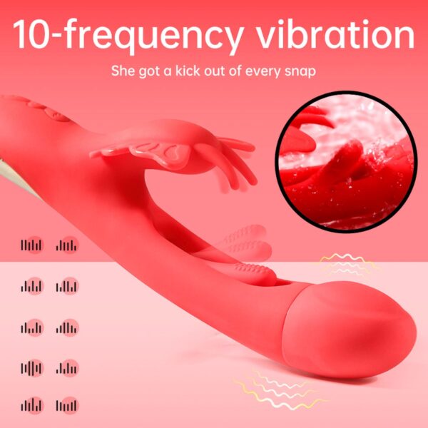 Butterfuly dual flicking vibrator - obrazek 5
