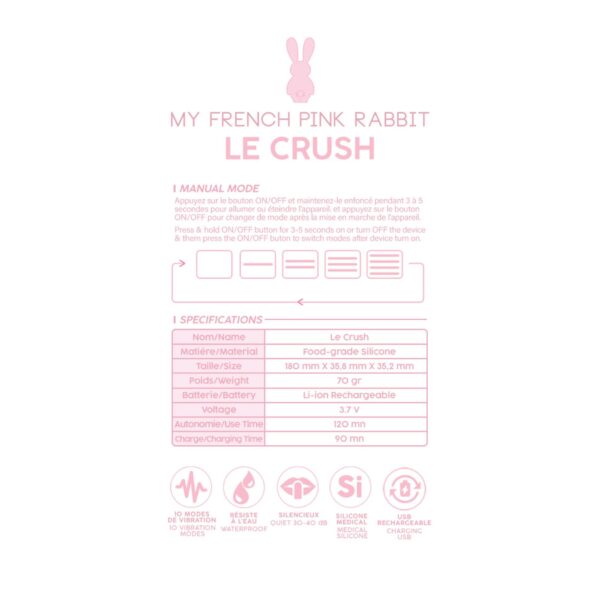 Le Crush Rose Pale   App controlled - obrazek 5