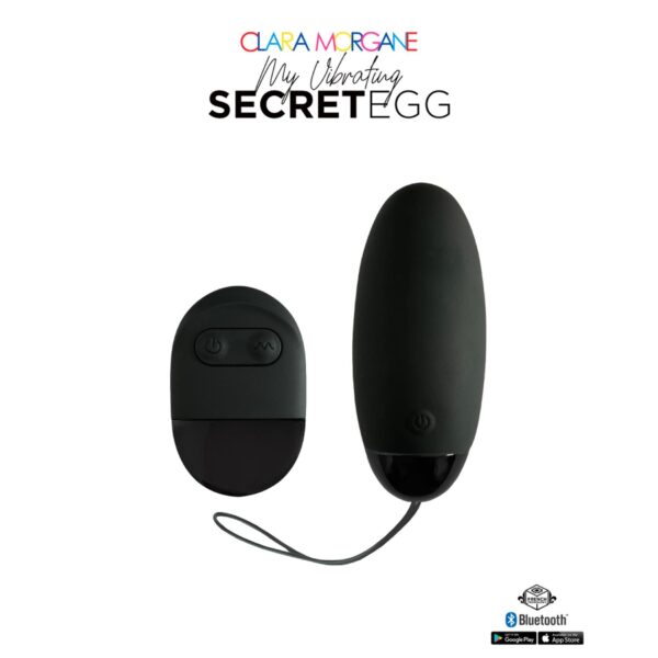 My Vibrating Secret EGG Black   App controlled - obrazek 5