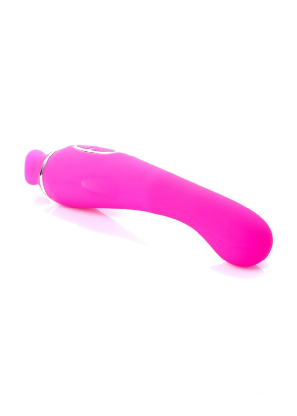 Vibrator HELEN Pink   12 vibration functions / 8 stimulation functions USB - obrazek 5