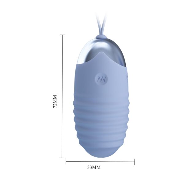 PRETTY LOVE   JESSICA Dream chaser 3, Blue, Wireless remote control 12 vibration functions - obrazek 4