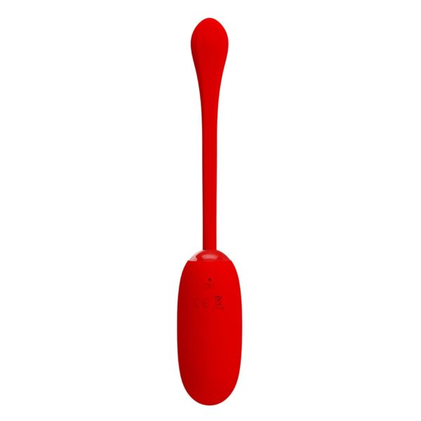 PRETTY LOVE   JULIUS EGG Red 12 function vibrations - obrazek 5