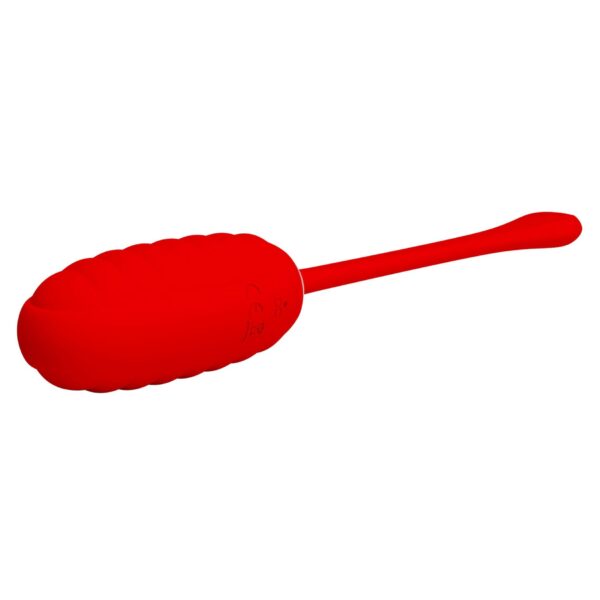 PRETTY LOVE   KIRK EGG Red 12 function vibrations - obrazek 5