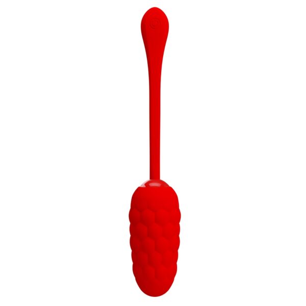 PRETTY LOVE   MARINA EGG Red 12 vibration functions - obrazek 5
