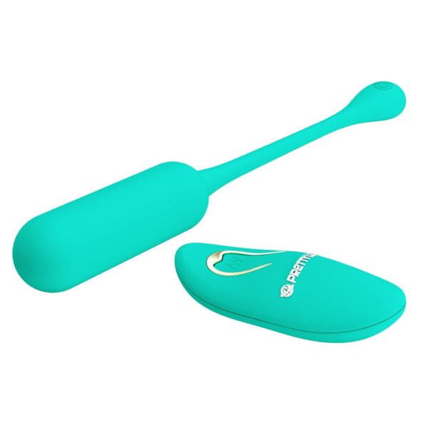 PRETTY LOVE   LECHIES  Dream chaser 5, Green, Wireless remote control 12 vibration functions Memory function - obrazek 5