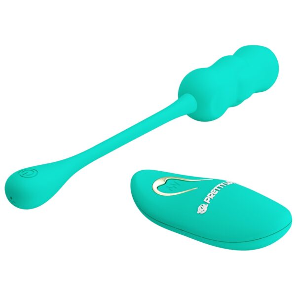 PRETTY LOVE   LESHY Dream Chaser 4, Green, 12 vibration functions Wireless remote control - obrazek 5
