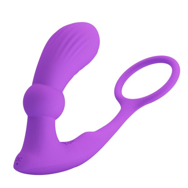 PRETTY LOVE   Warren Purple, Wireless remote control 12 pulse wave settings 12 vibration functions - obrazek 5